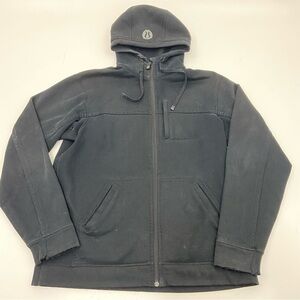 Lululemon Scuba Full Zip Hoodie Men's Black Heavyweight Sweater Large